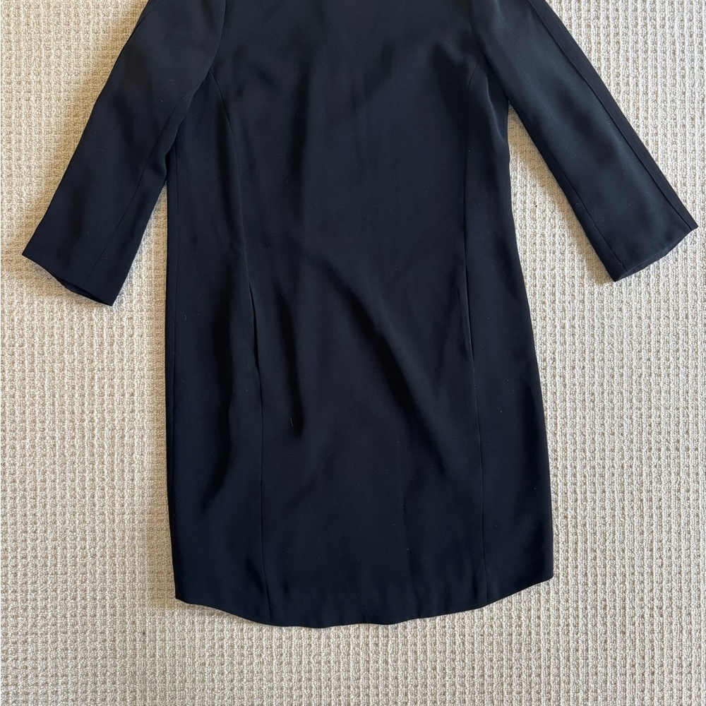 Vince Classic Black 3/4 Sleeve Dress Size 6
